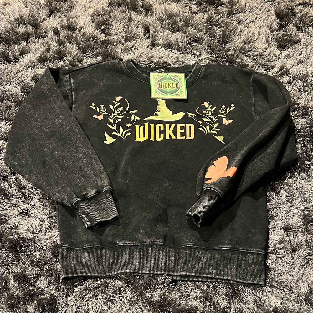 Wicked Black Graphic Sweatshirt